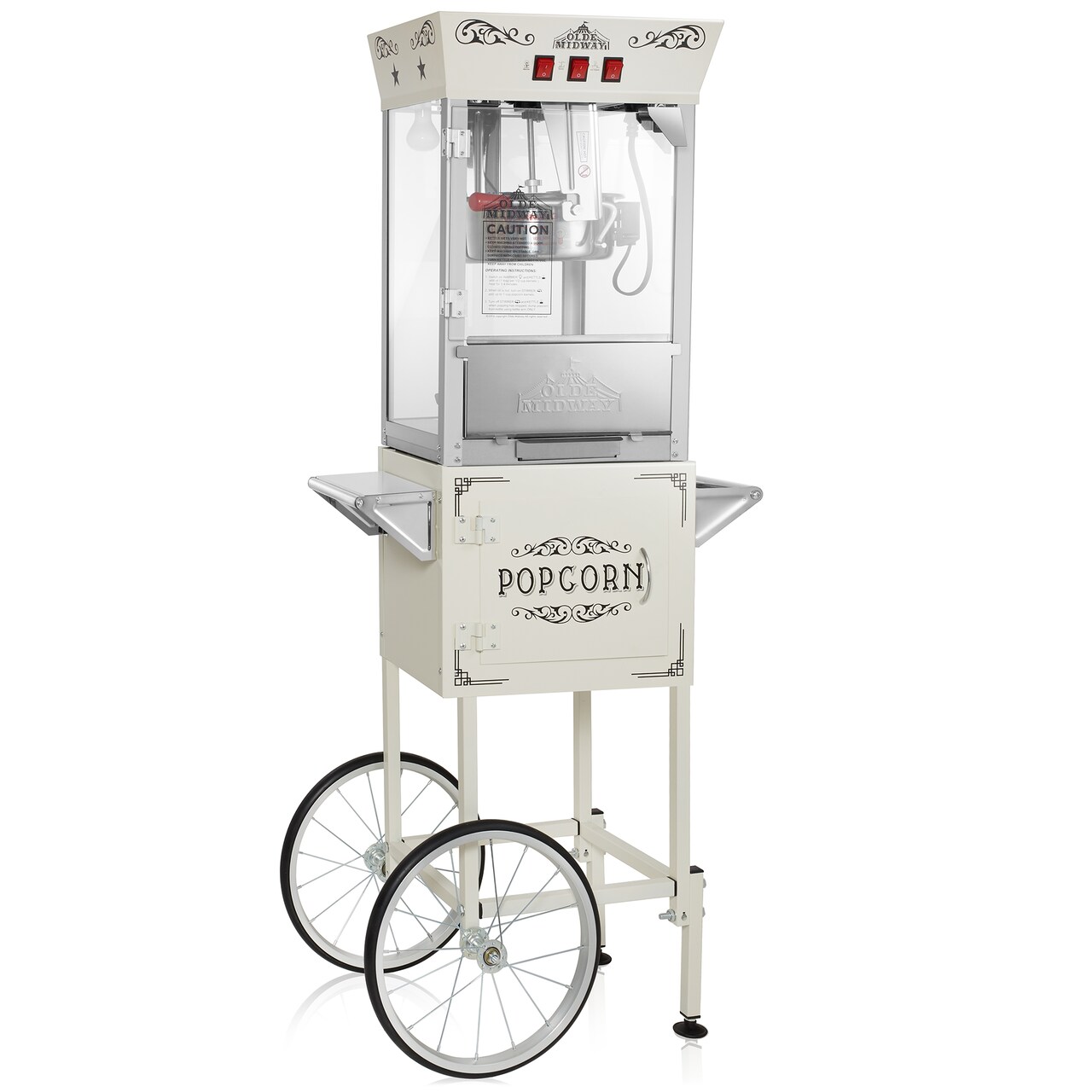 Popcorn cart maker deals